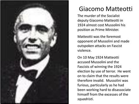 The Matteotti Crisis: Unmasking Fascism's Shadow and Catalyzing Political Opposition in 1920s Italy